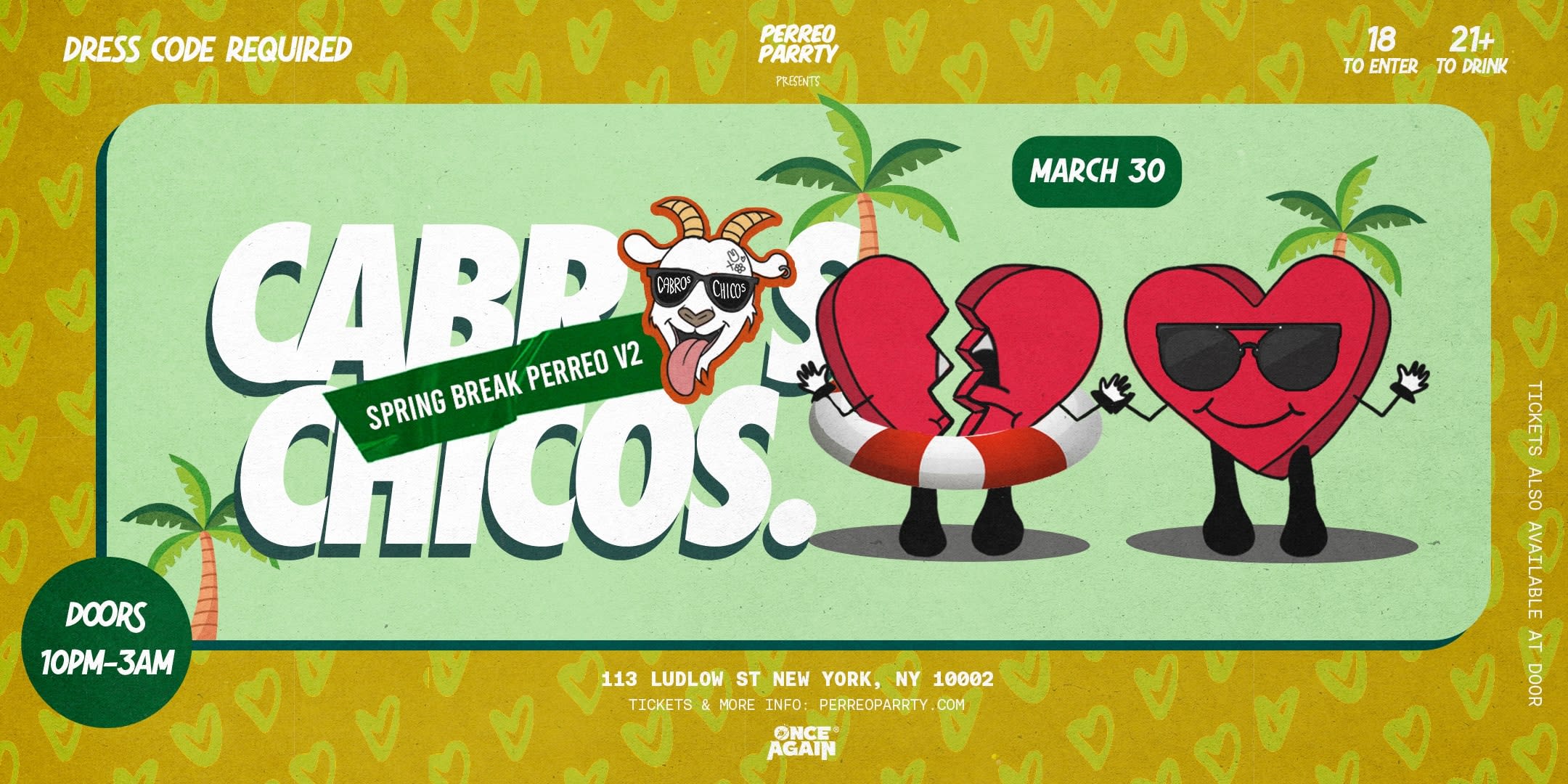 Cabros Chicos Spring Break Perreo v2 - 18+ Latin & Reggaetón Dance ...
