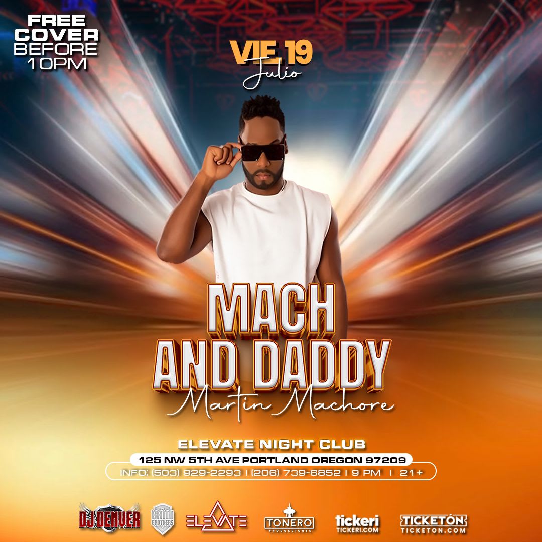 MACH AND DADDY EN VIVO ! Tickets Boletos at ELEVATE NIGHT CLUB ...