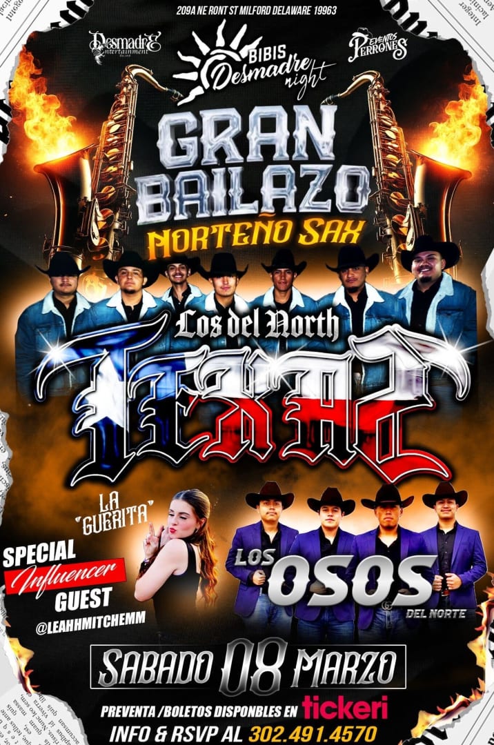 Gran Bailazo con Los del North Texas in Milford - Tickets 2025-03