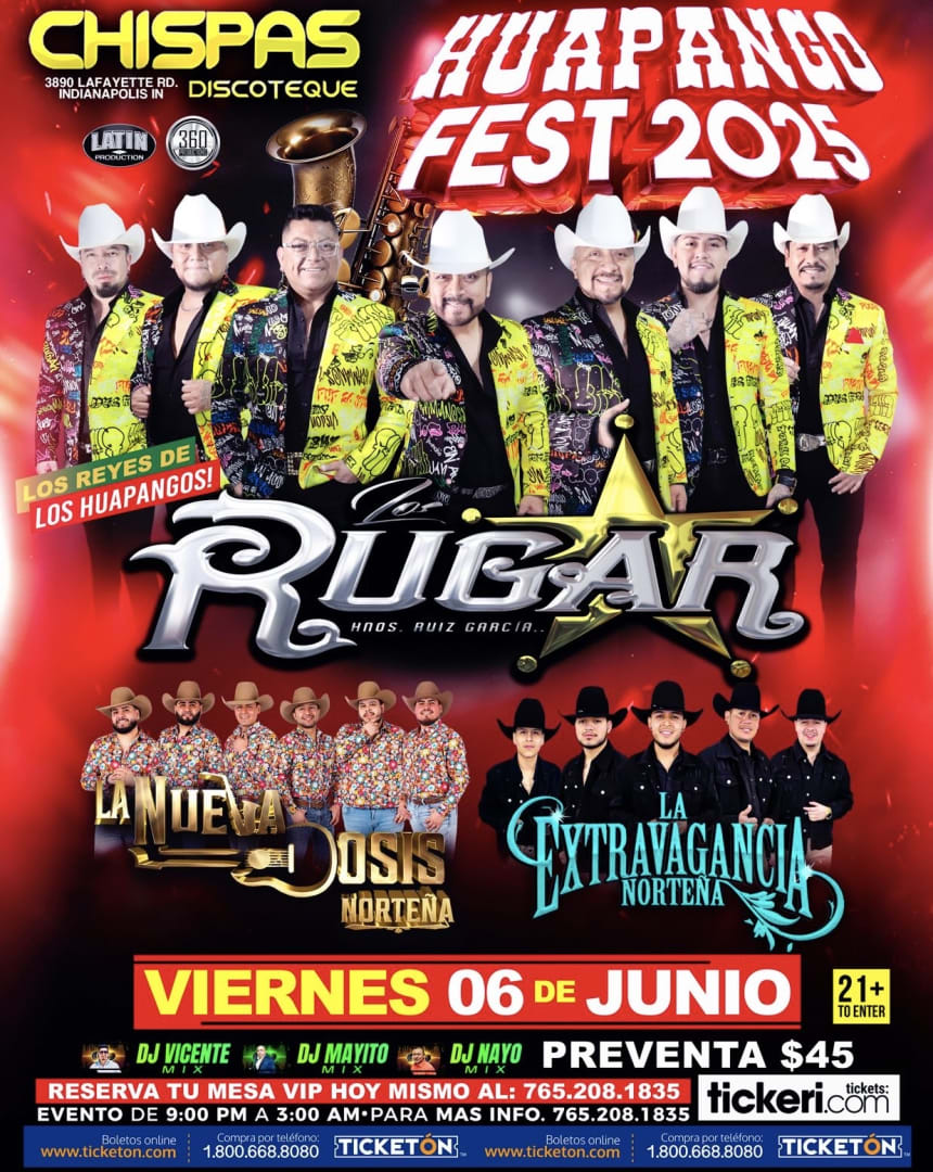 LOS RUGAR, NUEVA DOSIS, EXTRAVAGANCIA NORTEÑA Tickets | Boletos ...