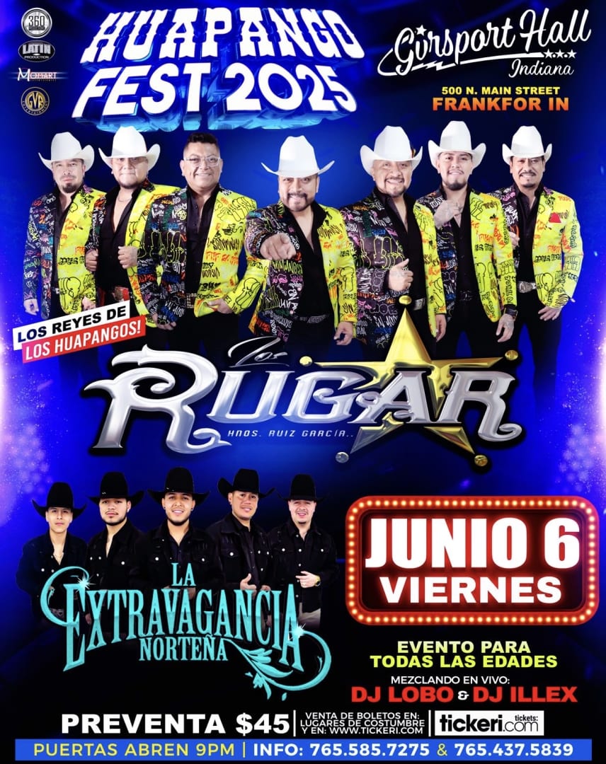 LOS RUGAR, EXTRAVAGANCIA NORTEÑA Tickets | Boletos - Gvrsport Hall ...
