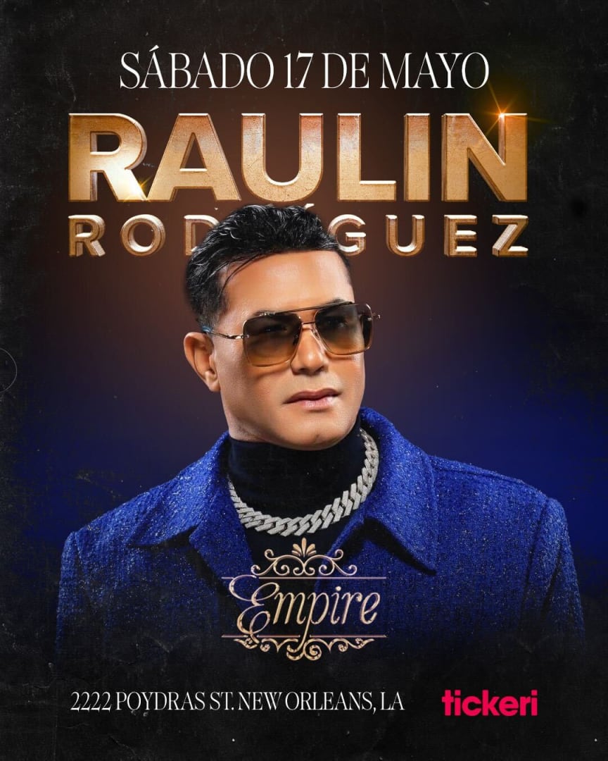 Raulin Rodriguez en vivo! TICKETS DISPONIBLES EN PUERTA in New Orleans ...