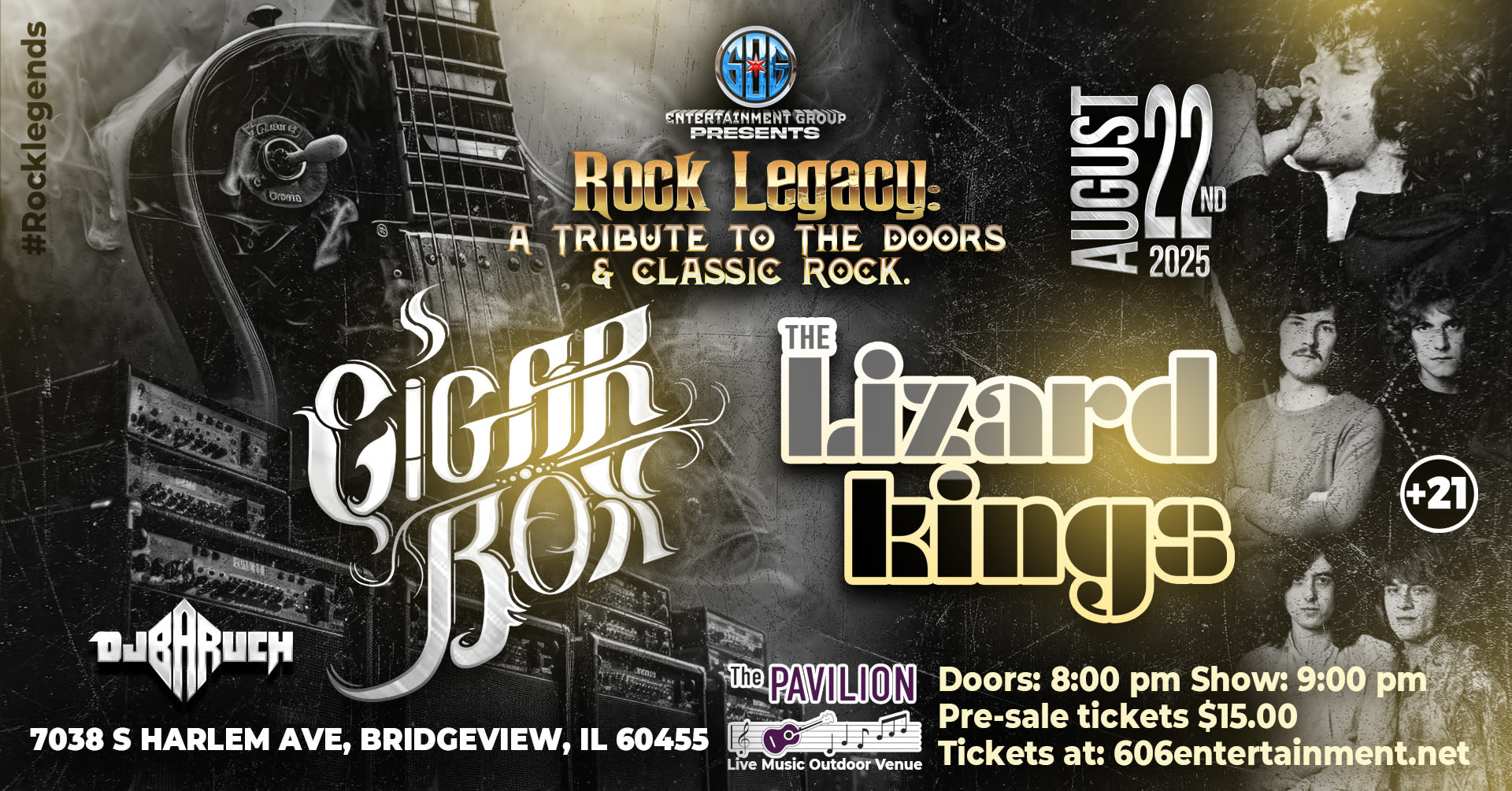 ROCK LEGACY: A Tribute to The DOORS and Classic Rock in Bridgeview