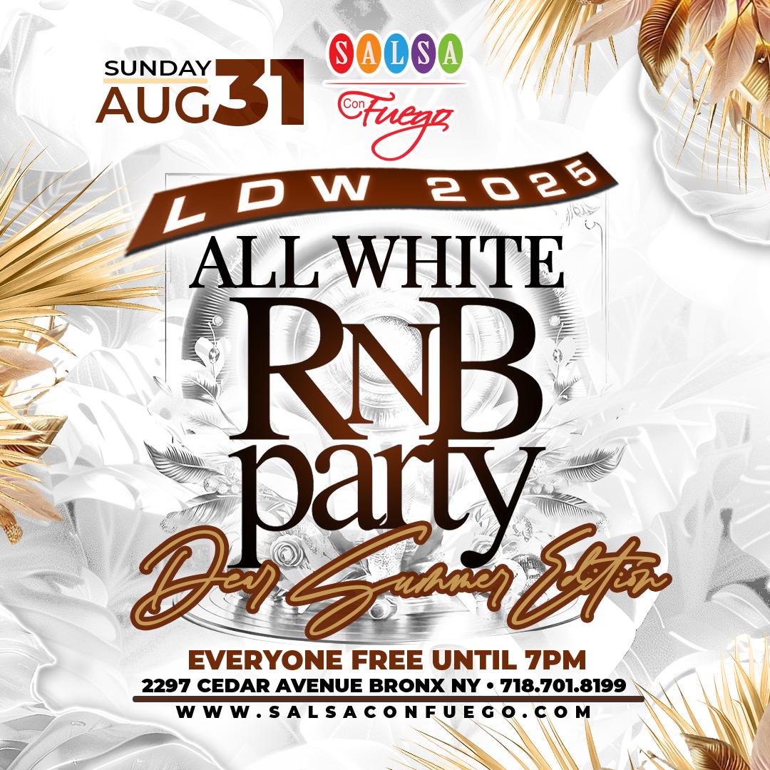 CANCELLED !!! Labor Day Wknd 2025 ALL WHITE RNB DAY PARTY | Summer ...