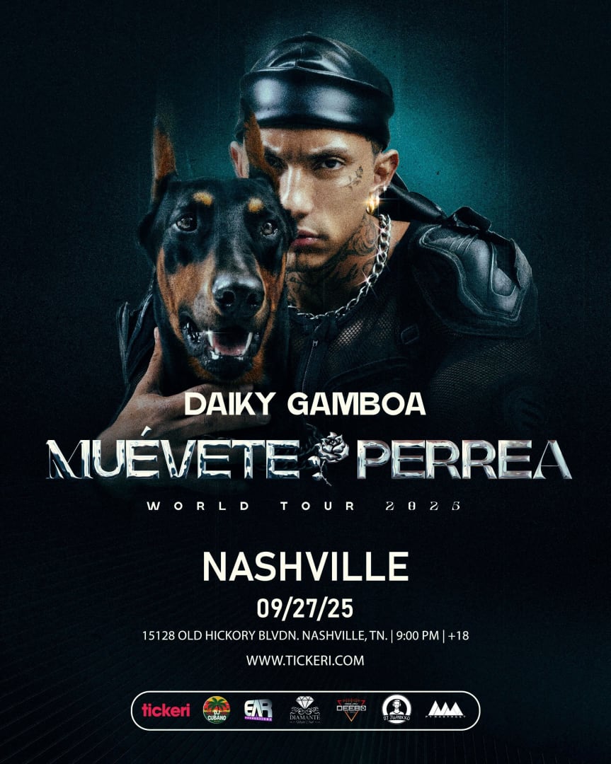 Daiky Gamboa en vivo en Nashville in Nashville - Tickets 2025-09-27 ...