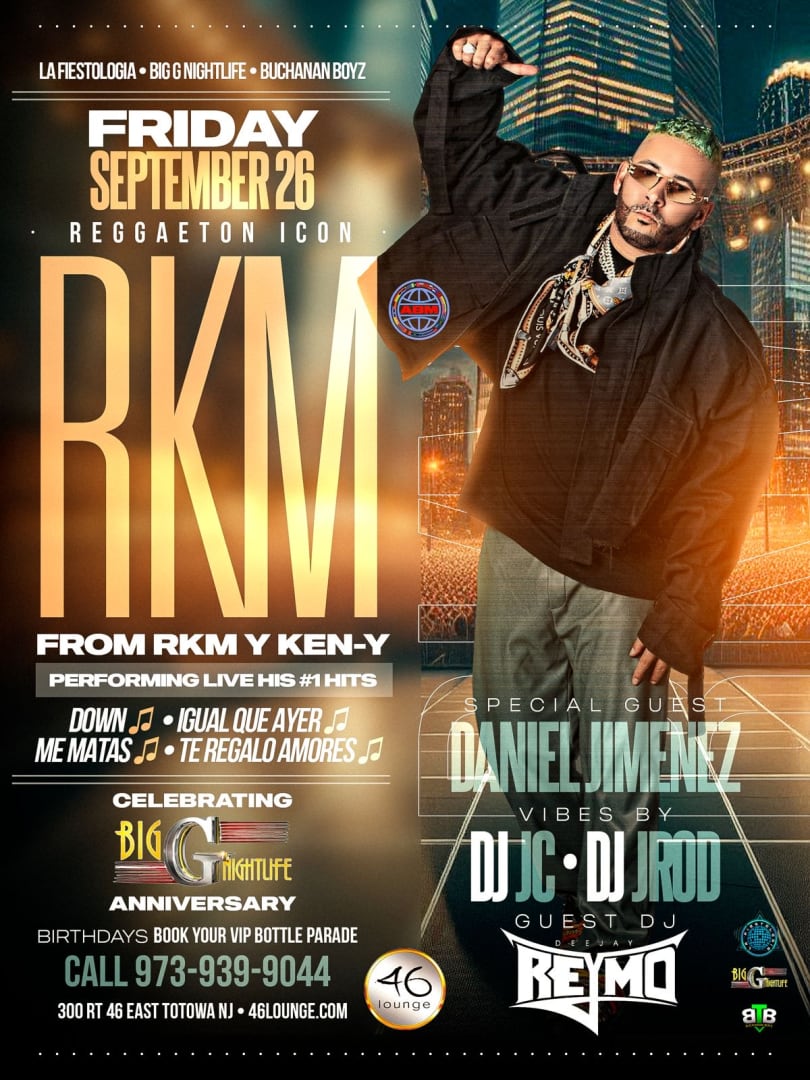 Galleria Fridays Rakim From RKM & Ken-y Live At 46 Lounge in