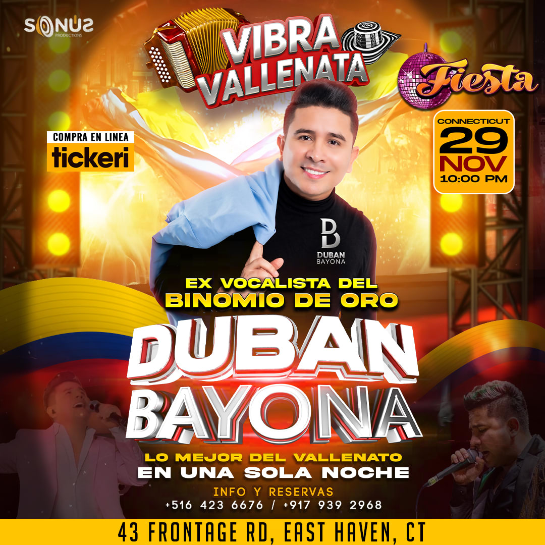 DUBAN BAYONA EX BINOMIO DE ORO SHOW COMPLETO - SP in East Haven
