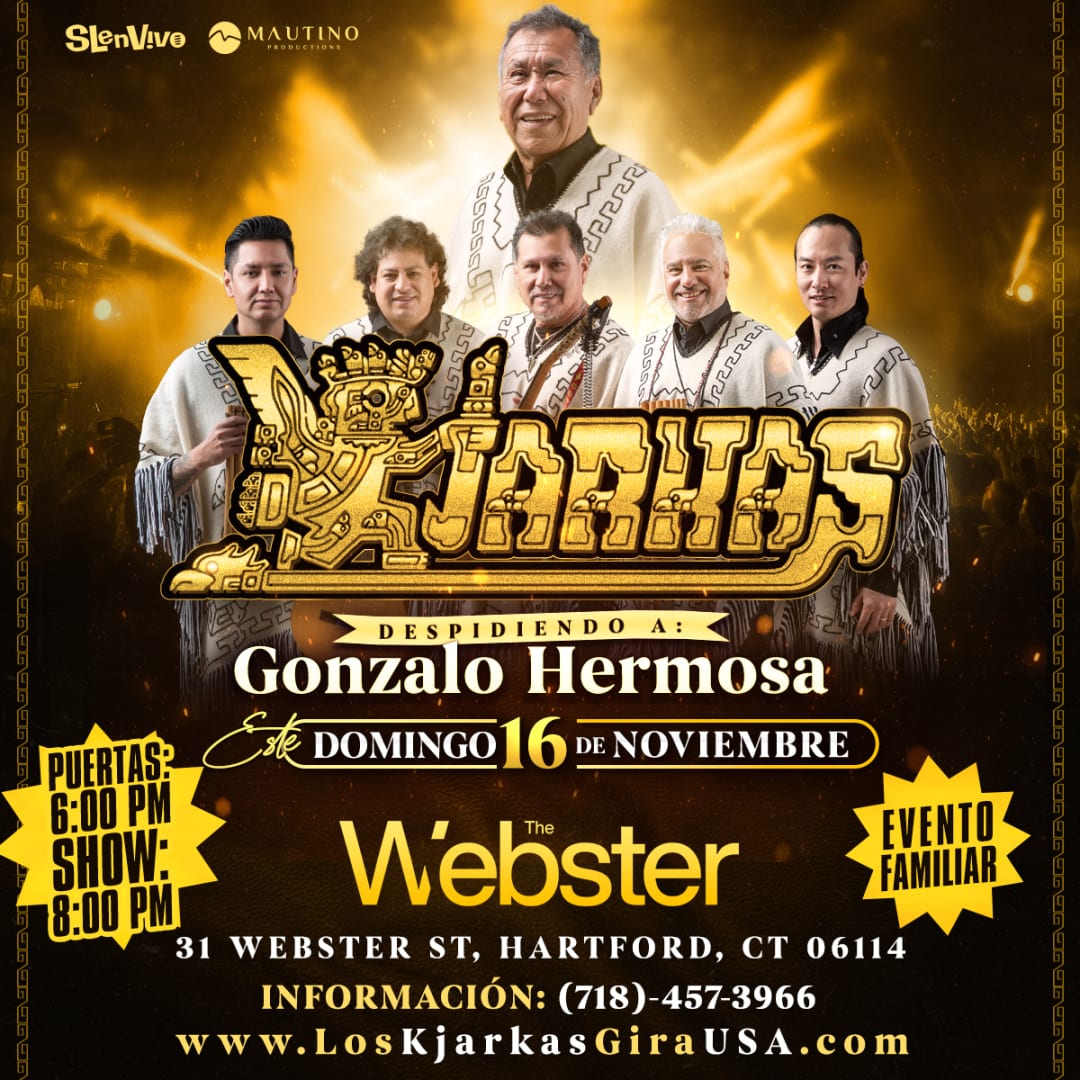 Kjarkas 35 Años KJARKAS | Connecticut in Hartford - Tickets 2025-11-16 | Webster
