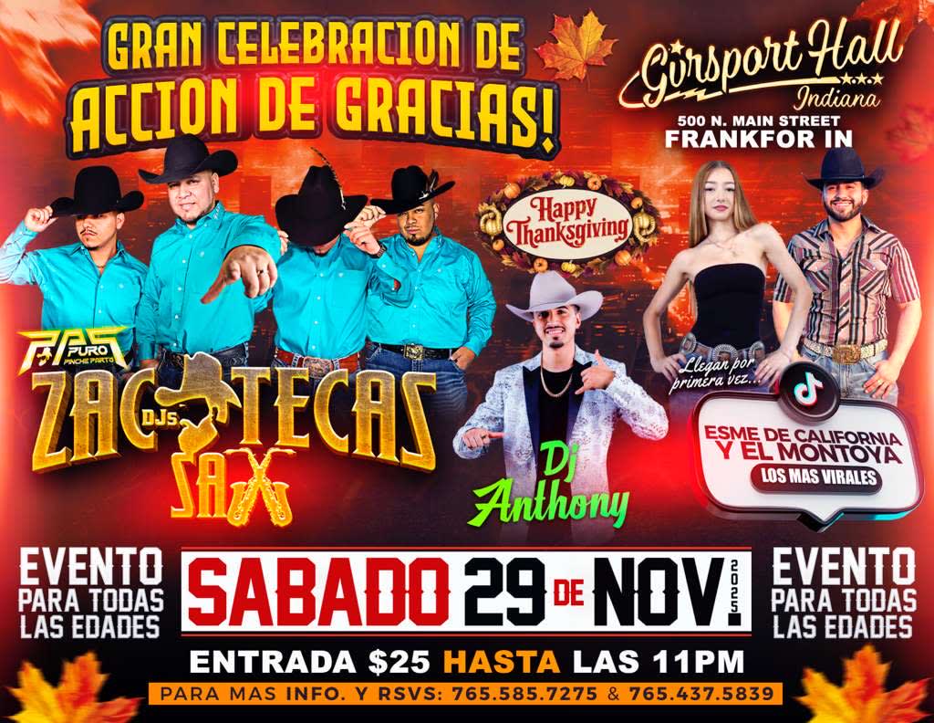De Paranda con Montoya y Puro Zacatecas Sax in Frankfort - Tickets