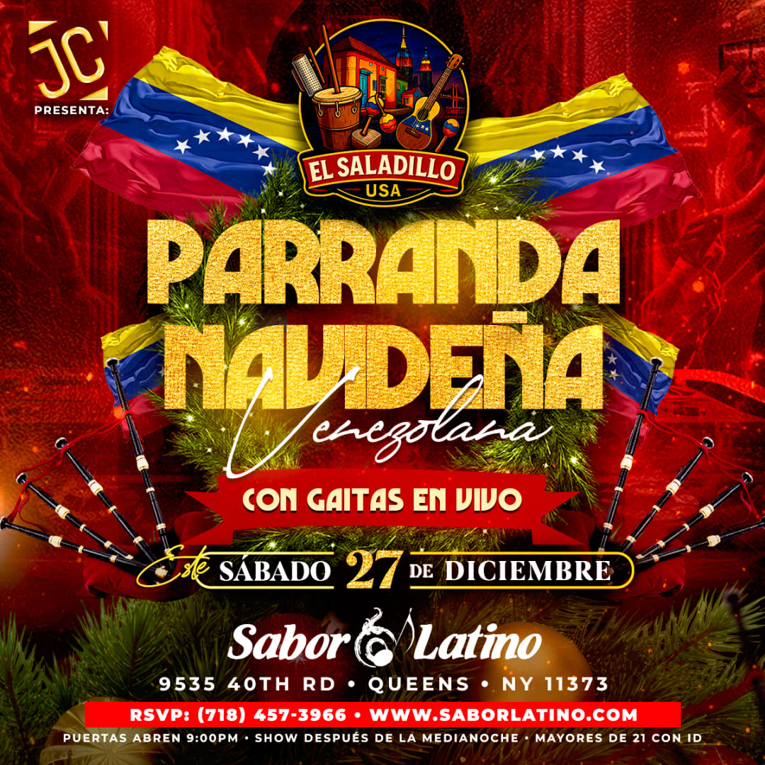 PARRANDA NAVIDENA VENEZOLANA | Sabor Latino in Queens - Tickets 2025-12 ...