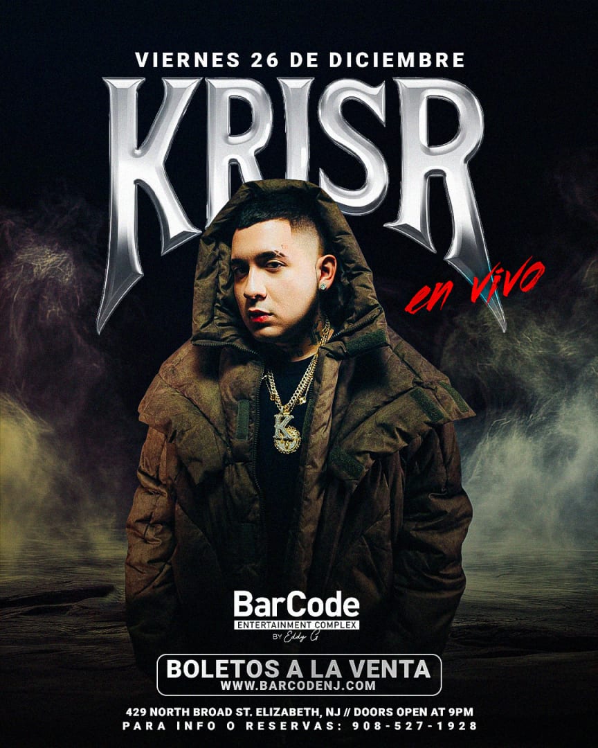 KRIS R LIVE @ BARCODE POSTPONED DUE TO WEATHER in Elizabeth - Tickets ...