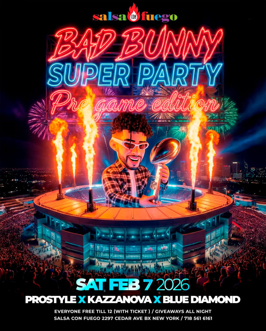 Bad Bunny Super Party – Super Bowl Pregame Edition NYC in Bronx