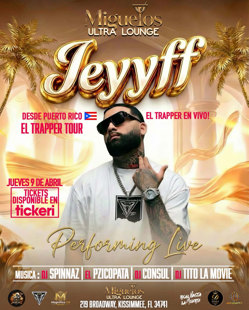 洋楽 G-RAP THE SOUTH SIDERS - LIVE FAST DI... JEYYFF El Traper Tour in Kissimmee - Tickets 2026-04-09
