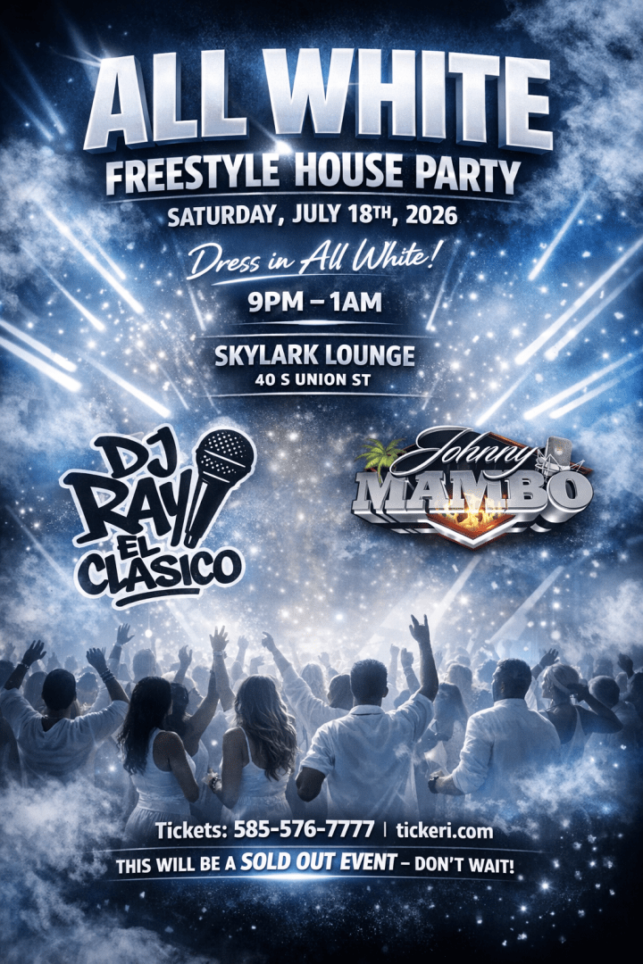 All White Freestyle House Party