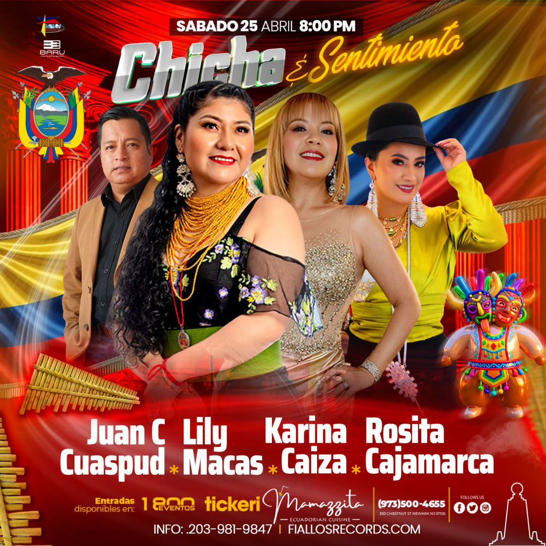 Karis カリス 韓国 SUJIN MUSIC エレアコ NEWARK NJ l KARINA CAIZA, ROSITA CAJAMARCA, LILI MACAS, JUAN
