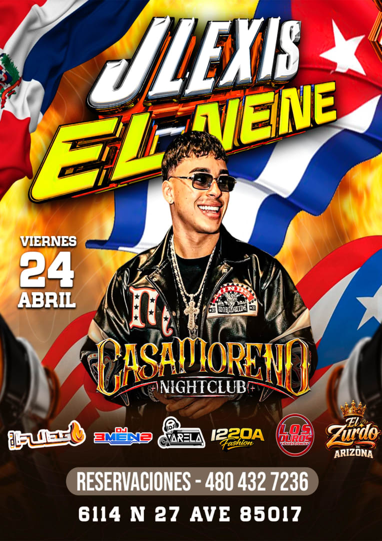 Jlexis in Phoenix - Tickets 2026-04-24 | Casa moreno