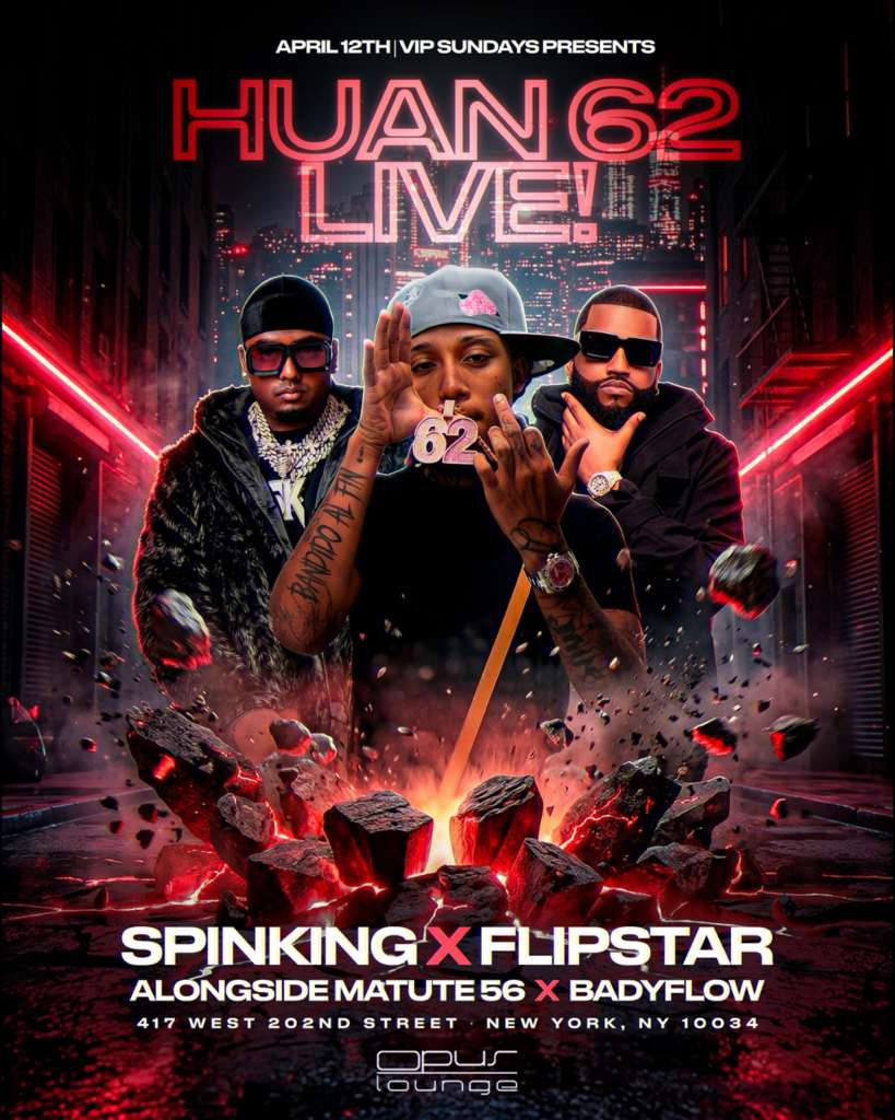 ごちそんぐDJ　Vol①② VIP Sundays Huan 62 Live With DJ Spinking At Opus Lounge in New