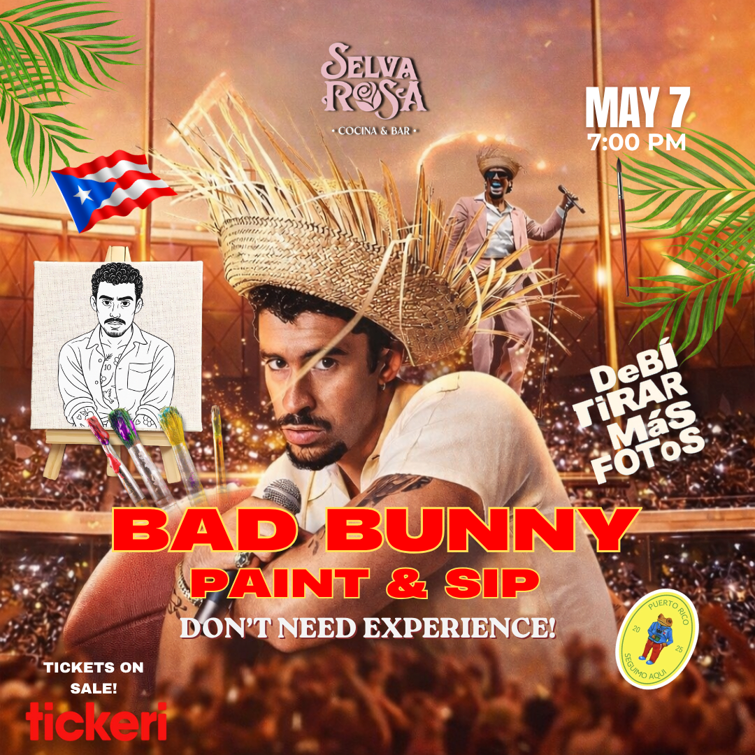 Bad Bunny - Perreo, Party Paint 🇵🇷 in Maitland - Tickets 2026-05