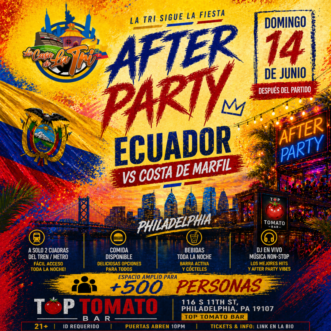 PHILADELFIA After Party Pilsener x La Casa de La Tri