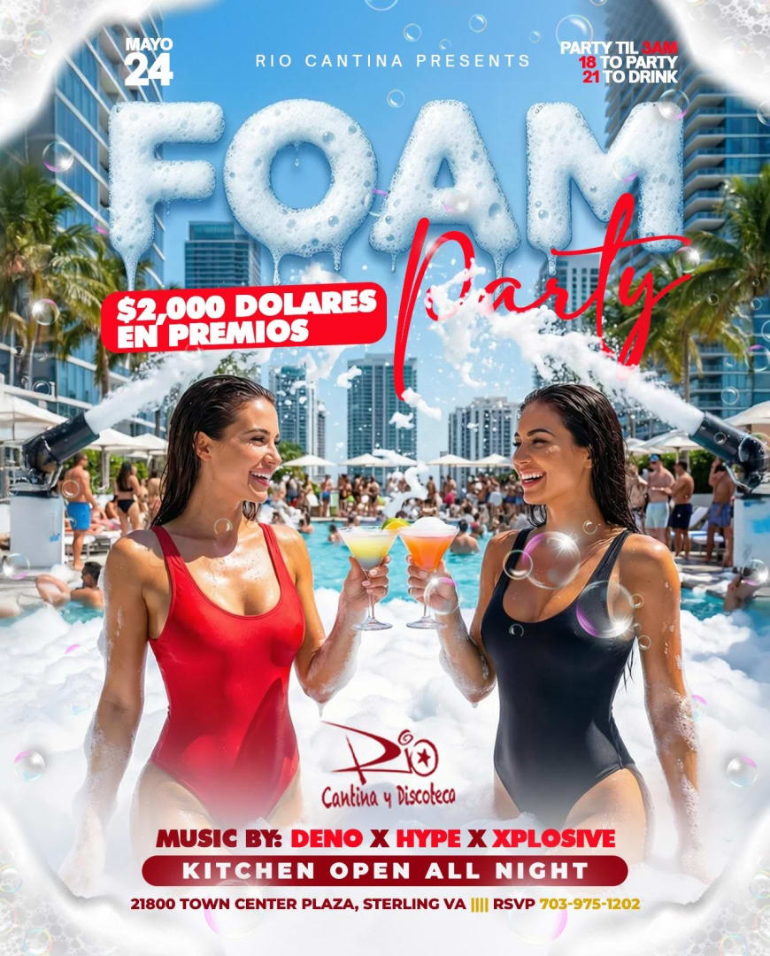 FOAM PARTY !!