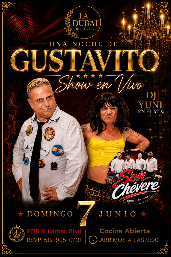 Gustavito and his Live Show in Dubai