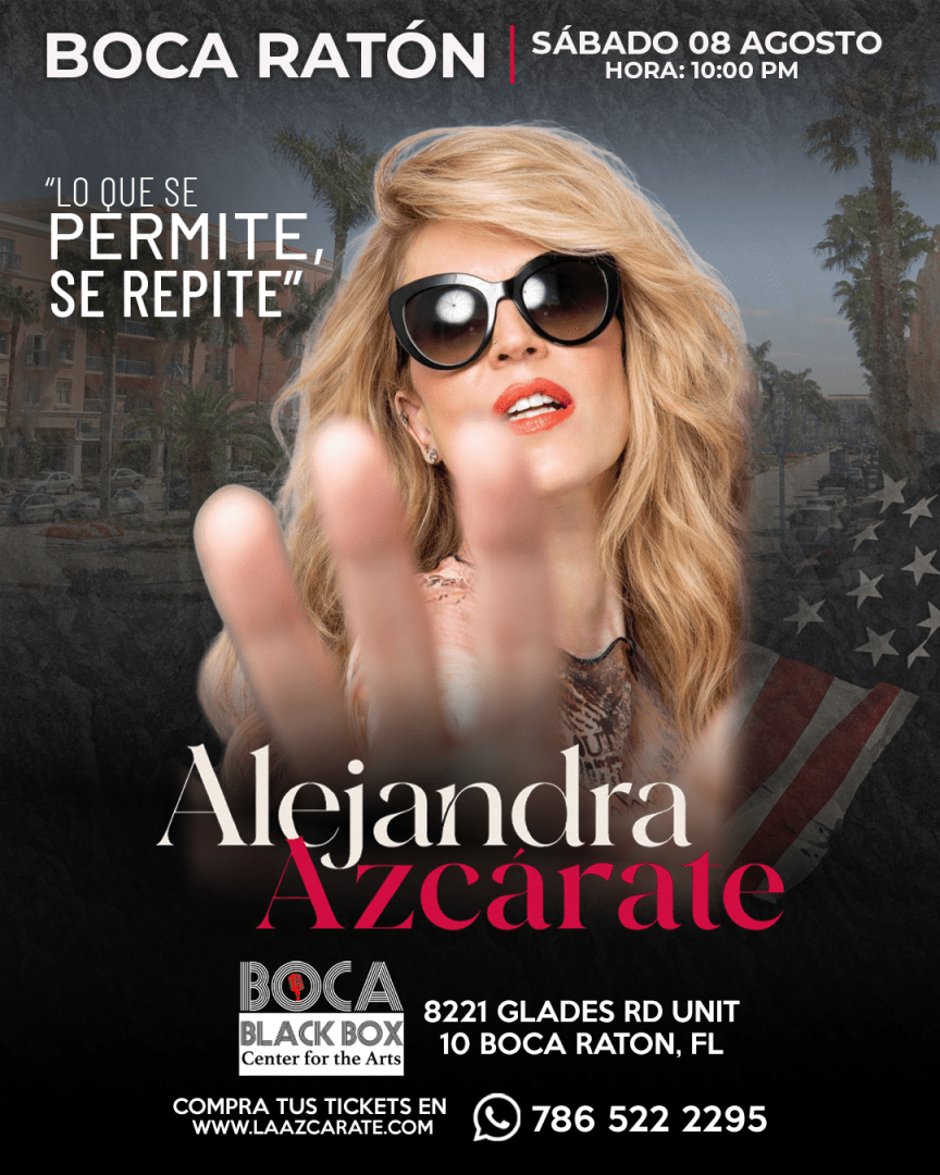 Alejandra Azcarate in Bocaraton