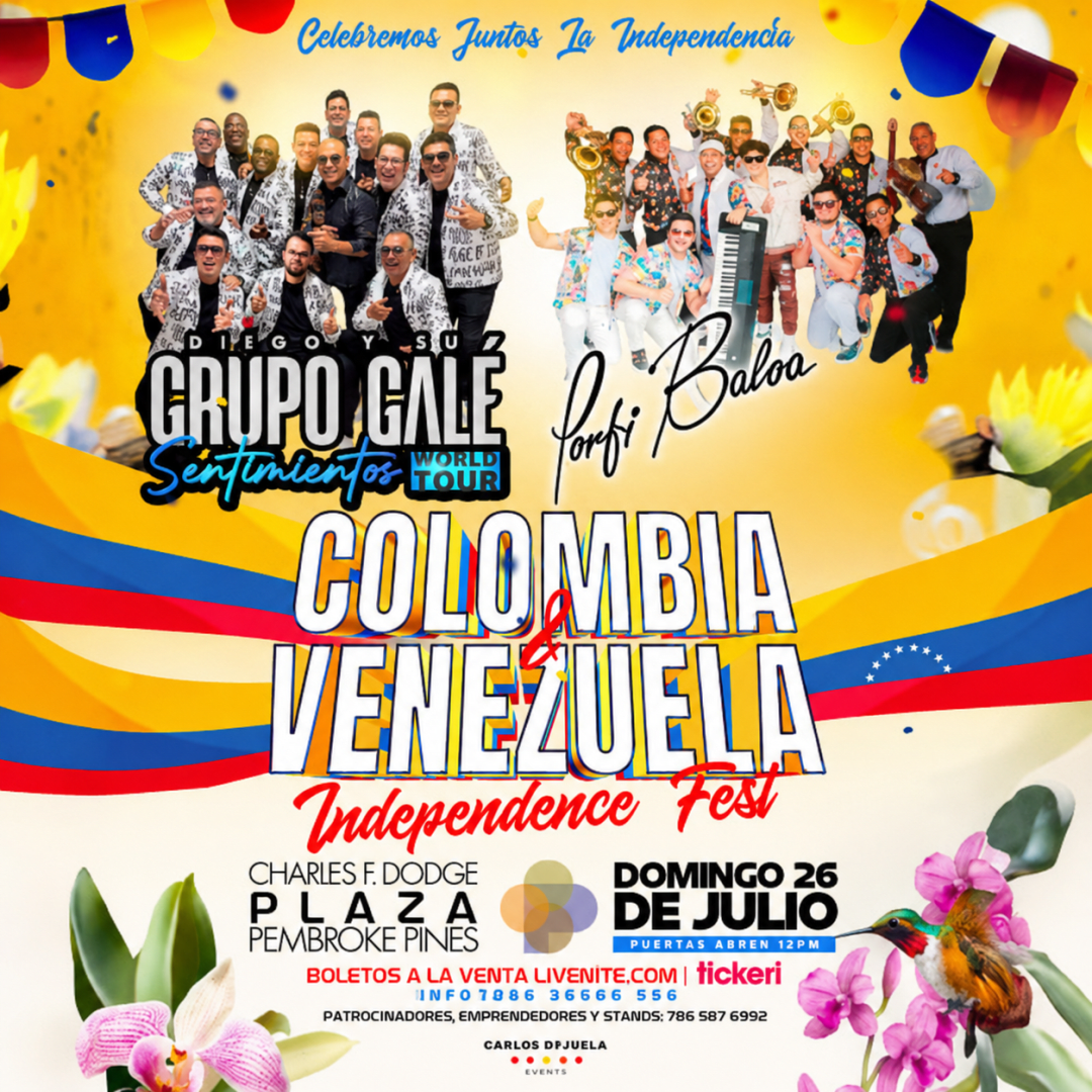 Colombia & Venezuela Independence Fest