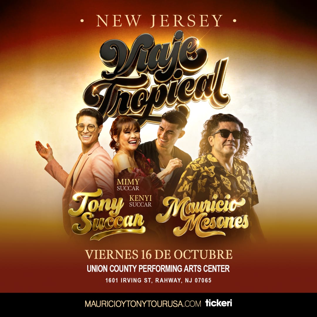 Tropical Trip with Tony Succar & Mauricio Mesones and more New Jersey