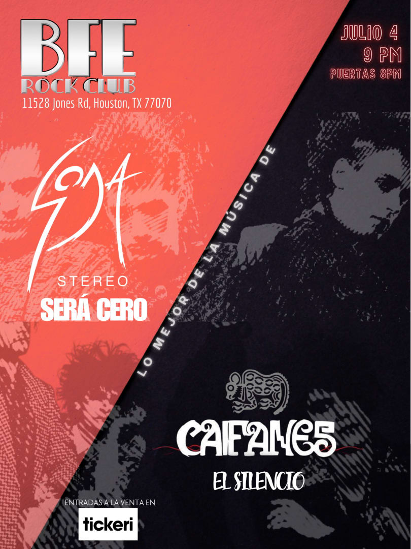 The Best of Soda Stereo and Caifanes Music LIVE!