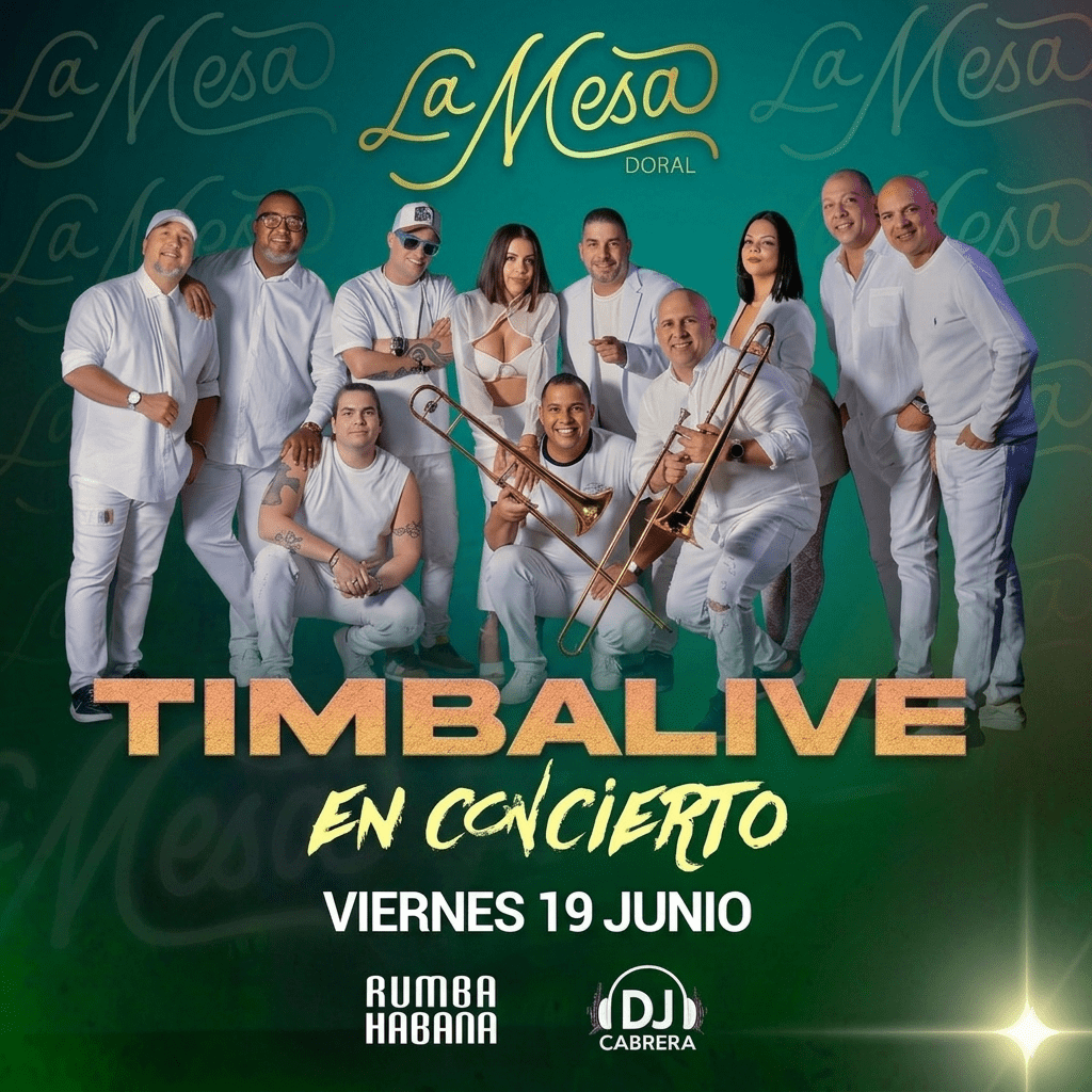 Timbalive a Miami