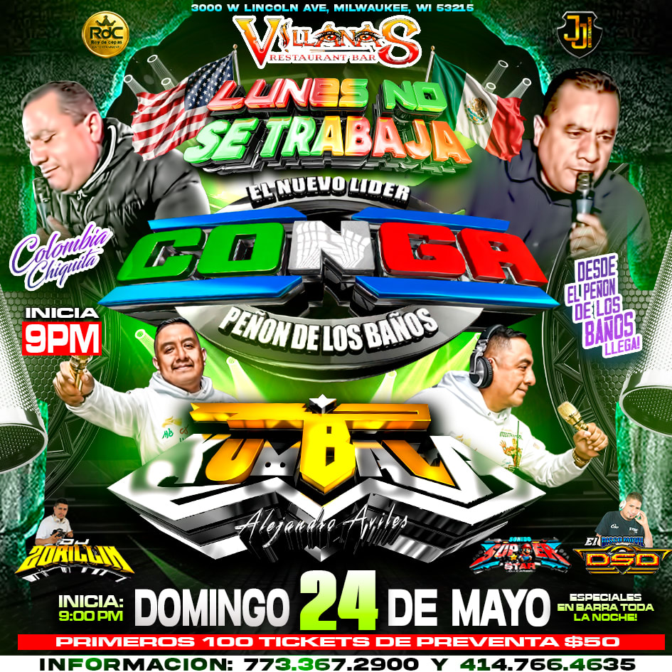 La CONGA Sound + KUMBALA Sound in MILWAUKEE WI