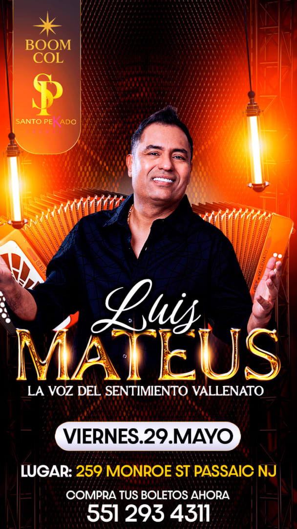 LUIS MATEUS IN NEW JERSEY