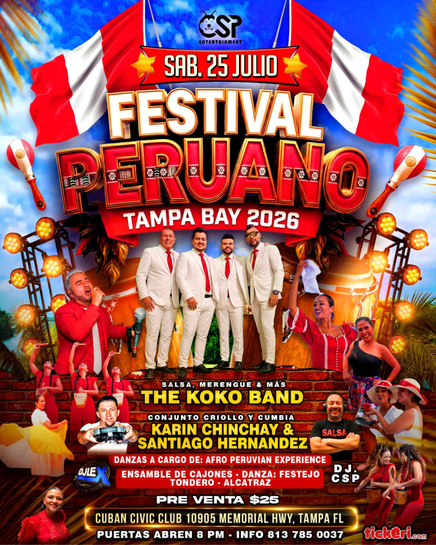Festival Peruano Tampa Bay 2026