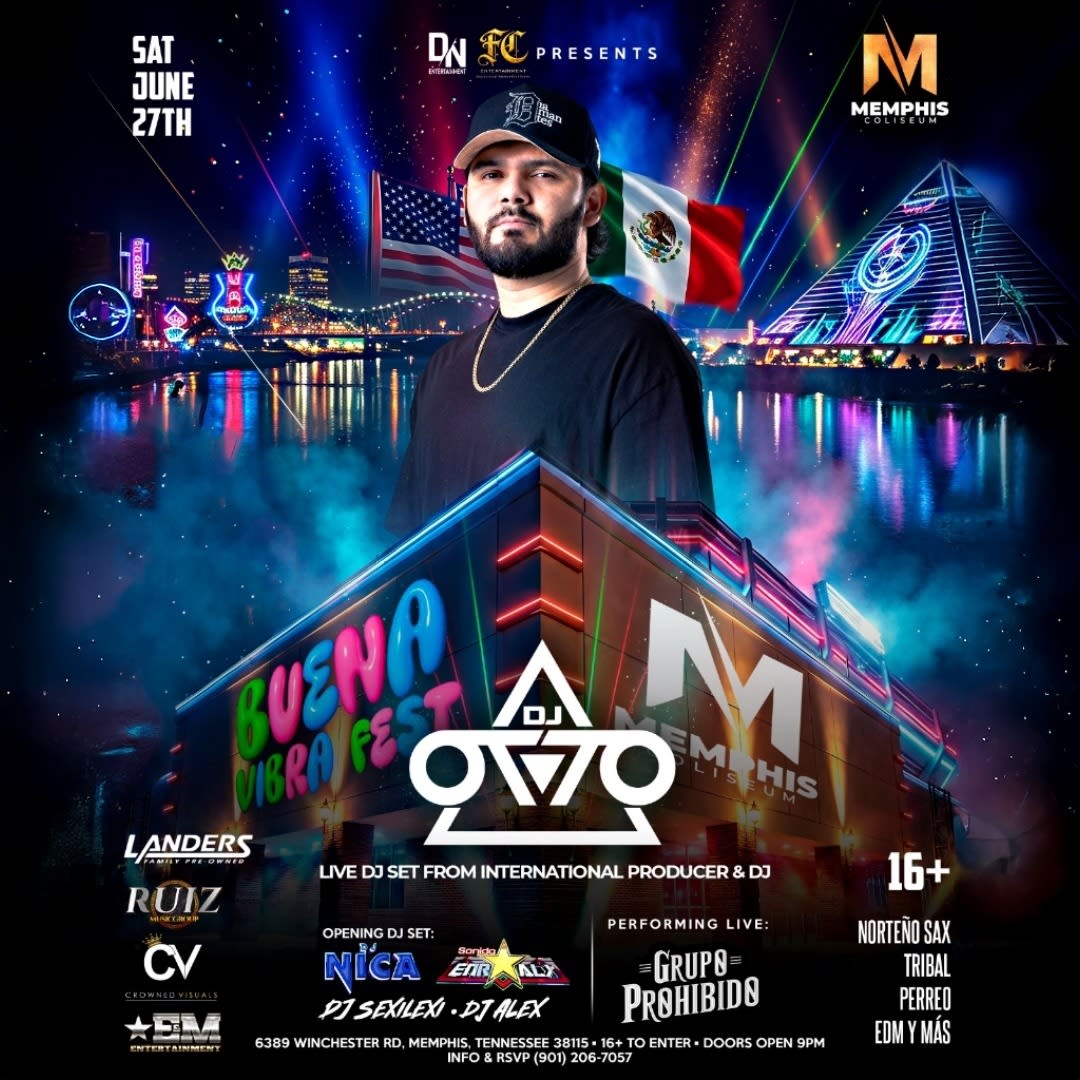 Buena Vibra Fest Ft. DJ Otto in Memphis