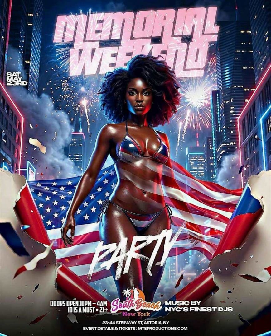 Memorial Day Weekend Party at South Beach Astoria – Saturday, May 23