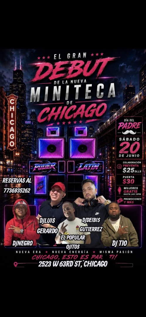 Father's Day in Style with the Spectacular Sound Born in Chicago – Latin Power, Don't Miss It!