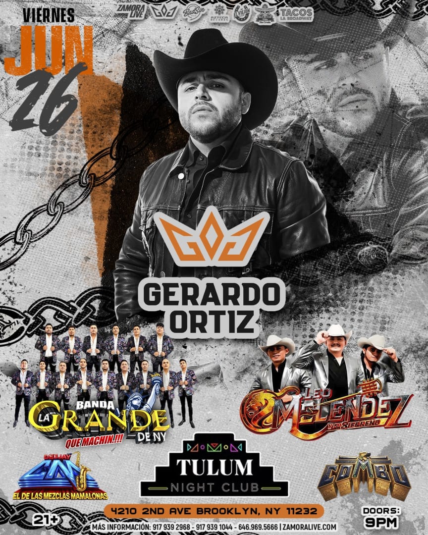 Don't be left out! Gerardo Ortiz arrives in New York