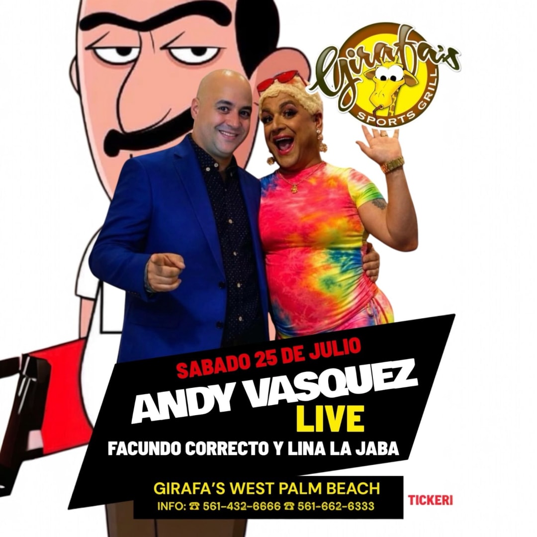 ANDY VASQUEZ LIVE COMEDY SHOW