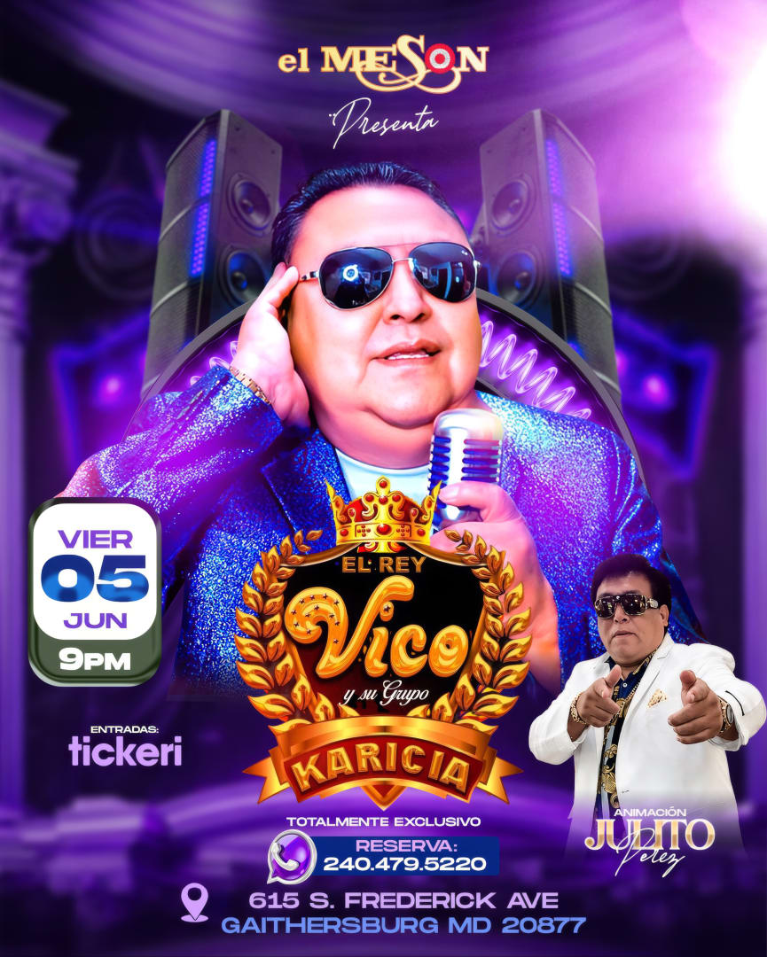 Vico y su grupo karicia en Maryland