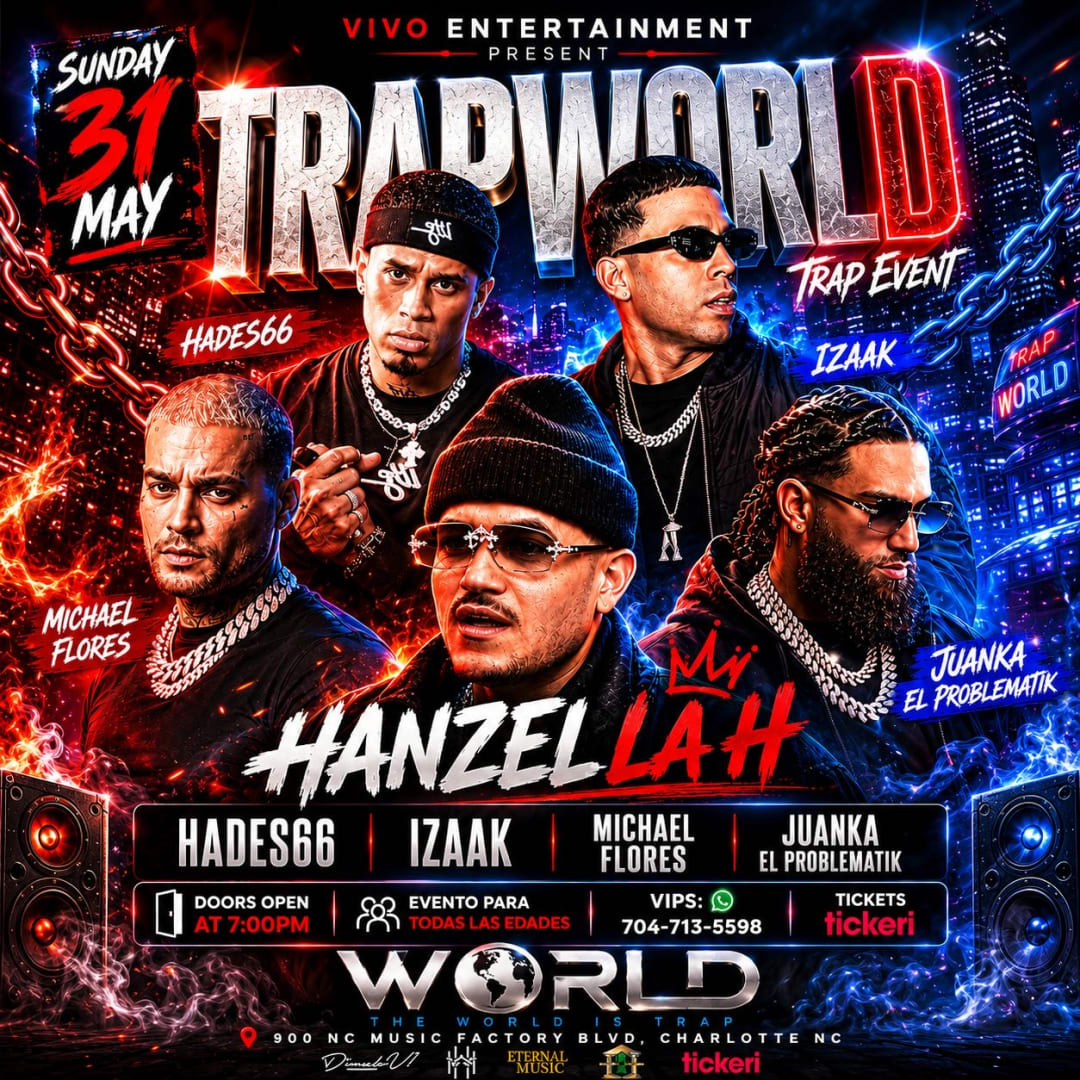Hanzel la H I Hades66 I Juanka I Izaak en Vivo in Charlotte