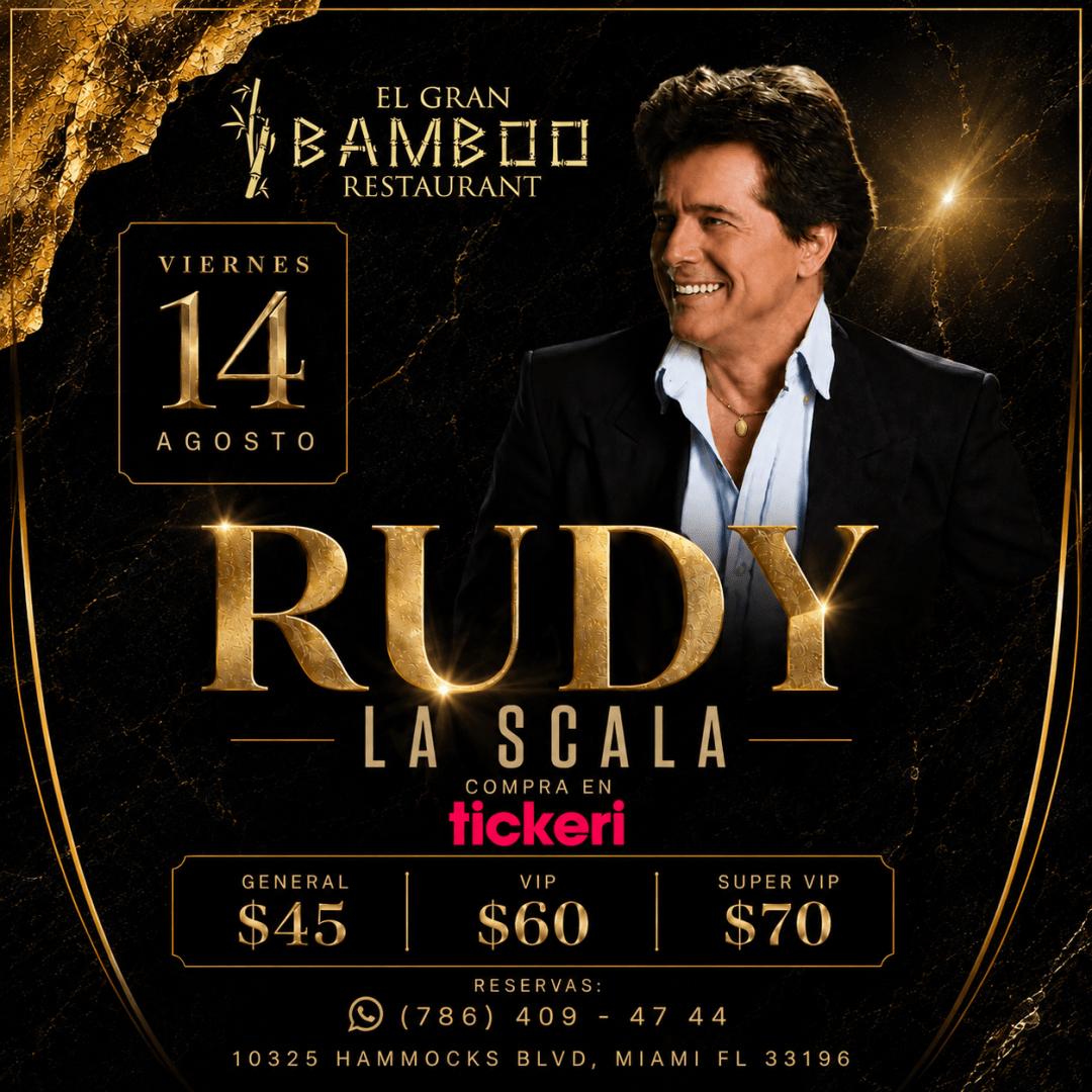 RUDY LA SCALA EN CONCIERTO