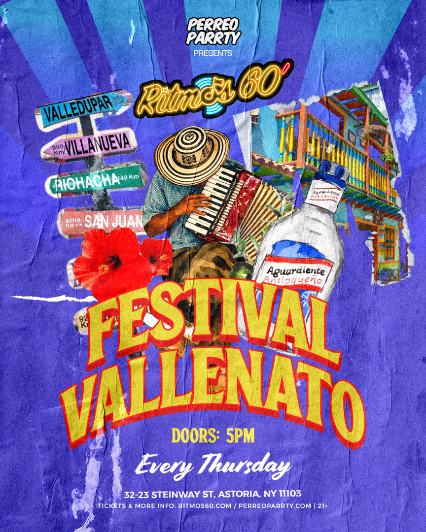 Ritmos: Domingos de salsa Fiesta de baile latino colombiano Nueva York