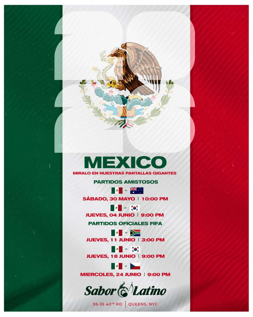 México vs. Sudáfrica | Sabor Latino