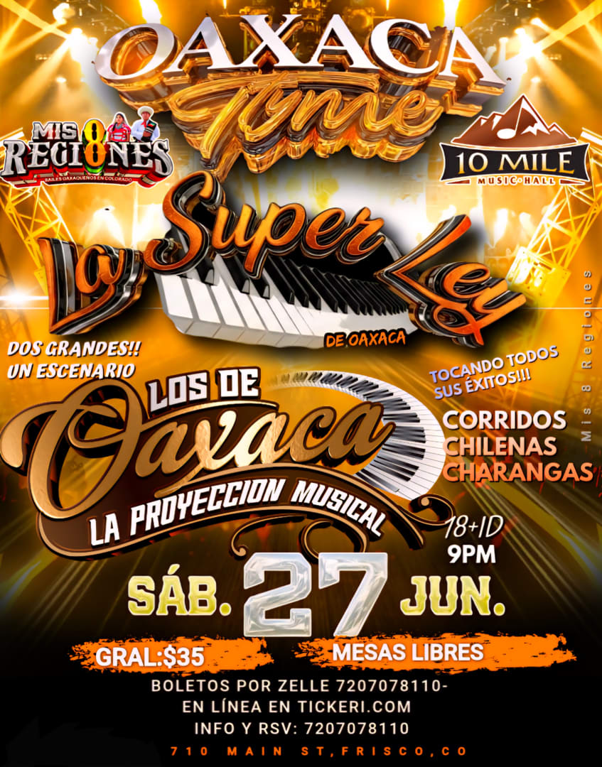 Oaxaca Time Super Ley/Los De Oaxaca