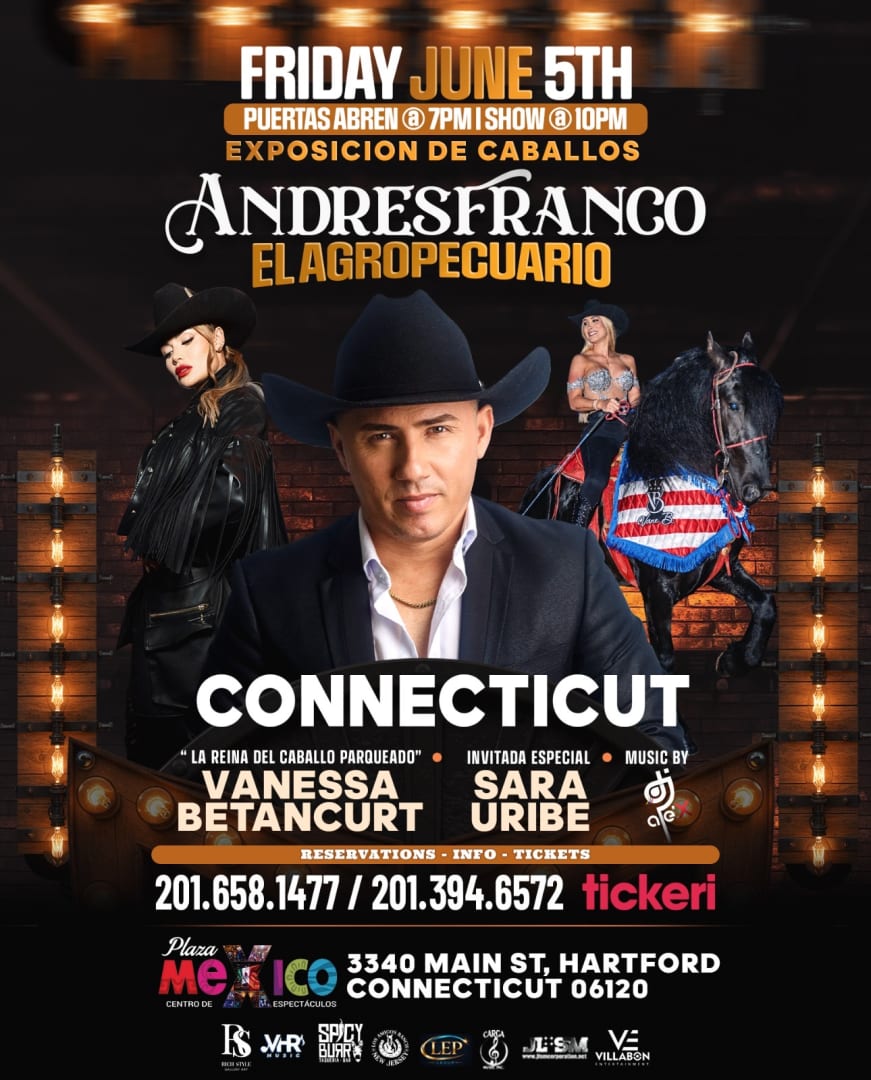 Agropecuarios Raspa y Guaro con Andres Franco en Concierto “ Connecticut “