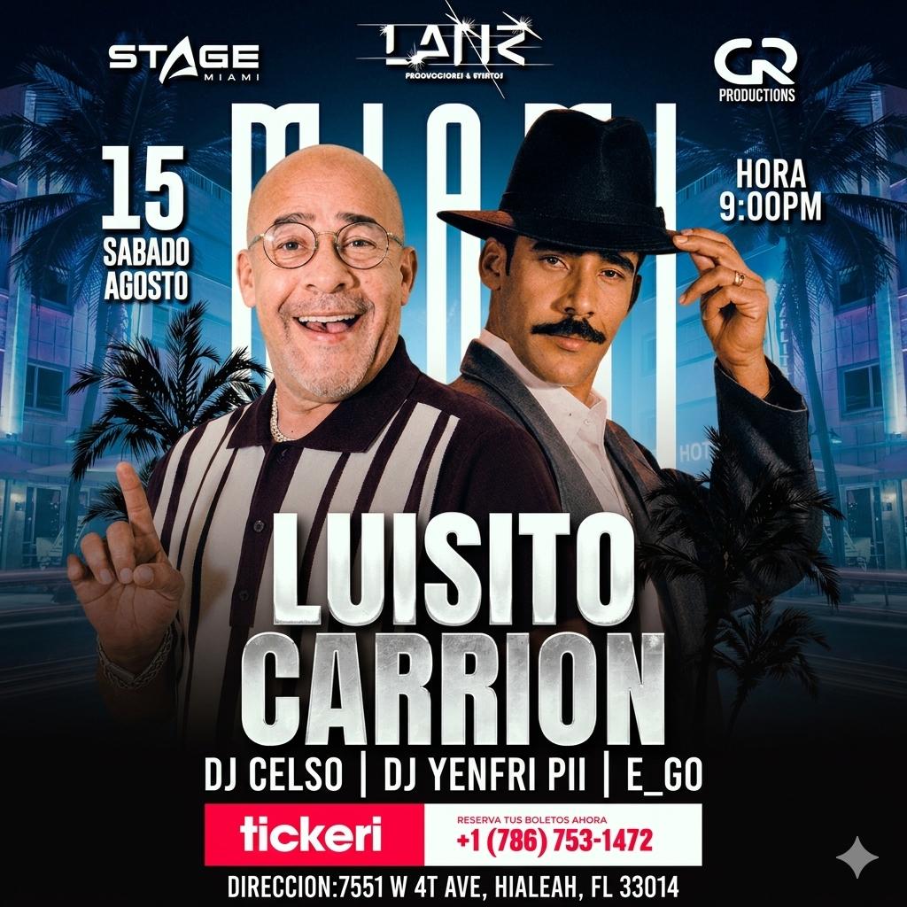 Luisito Carrión en Miami