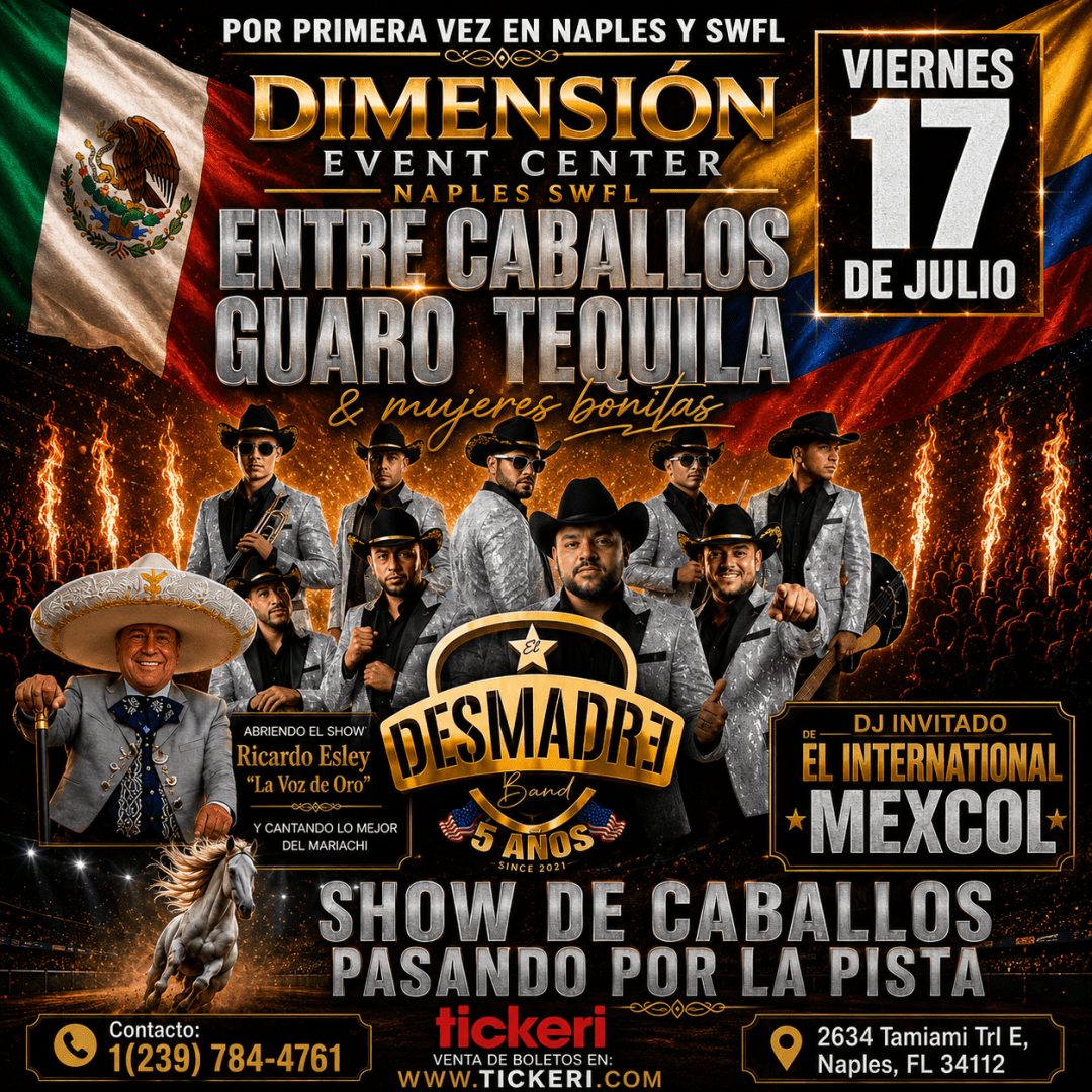 Entre caballos guaro y tequila- Naples Florida