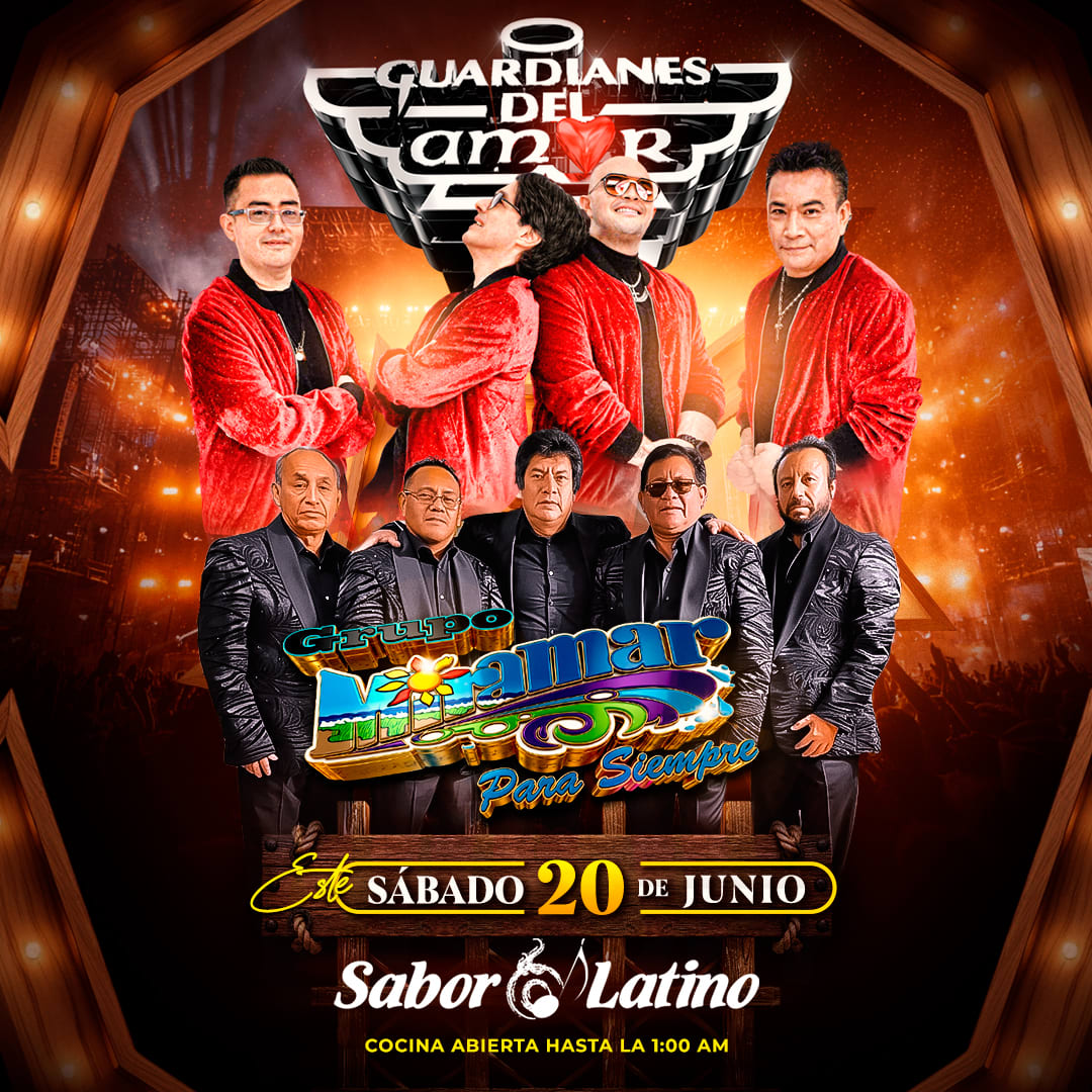 GUARDIANES DEL AMOR Y GRUPO MIRAMAR | Sabor Latino