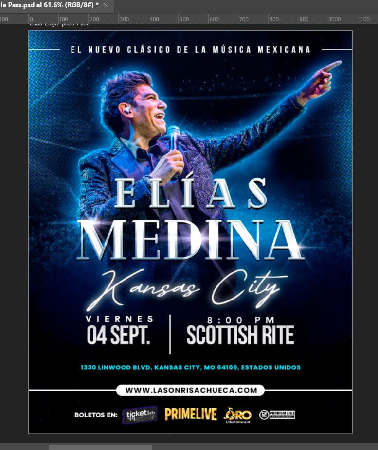 Elias Medina en concierto