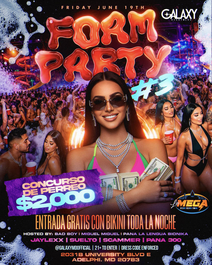 FOAM PARTY #3!